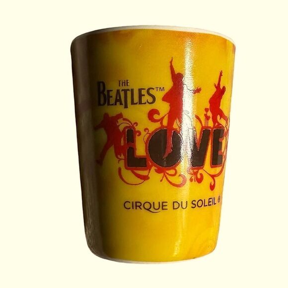 The Beatles Cirque de Soleil Love Commemorative Souvenir Shot Glass - Picture 2 of 11